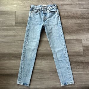 Levi Wedgie Straight Jeans